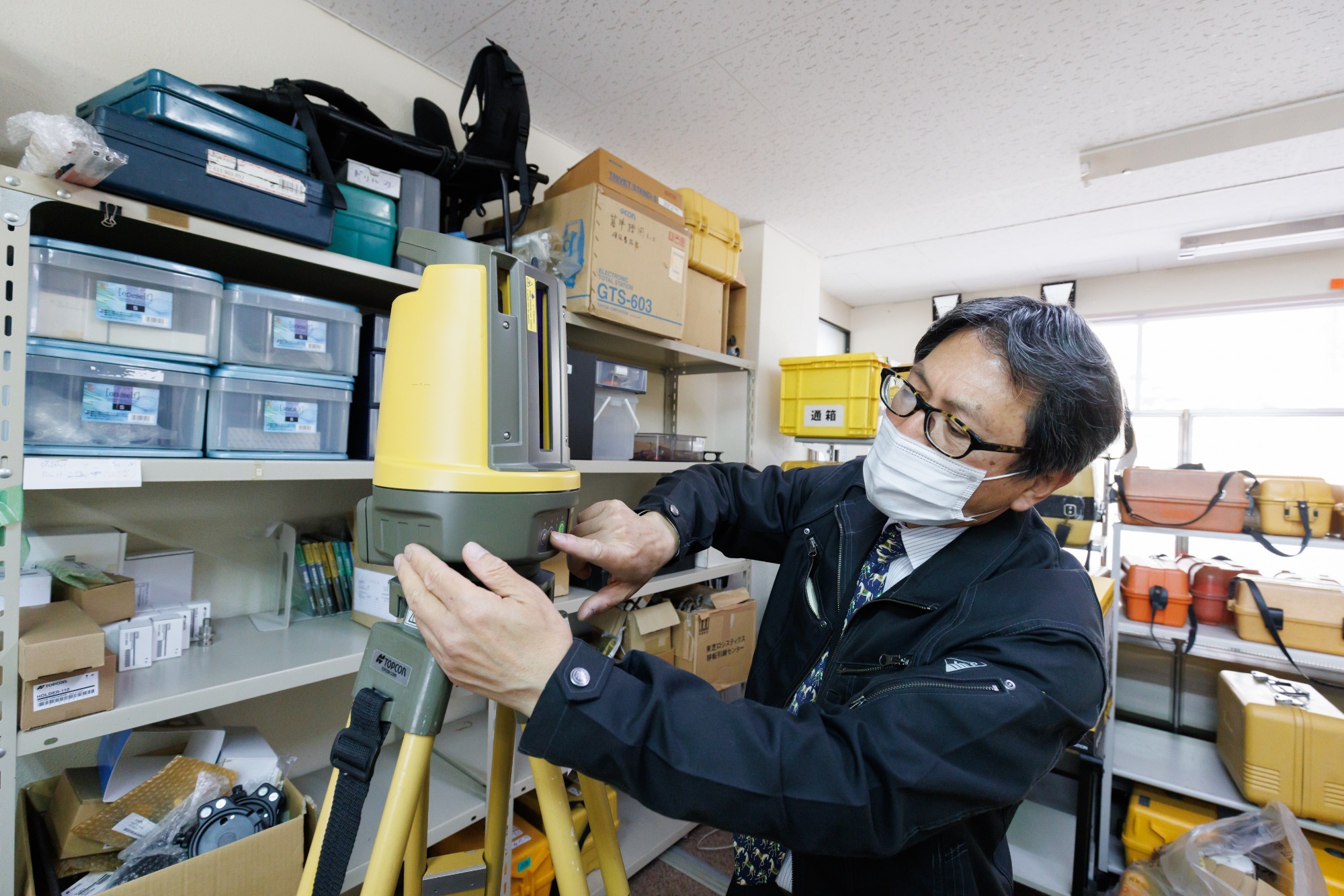 写真：作業風景